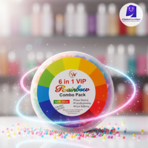 6 in 1 Vip Rainbow Combo Face Pack - 500 gm